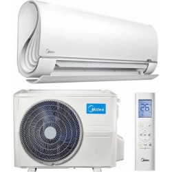 Midea Breezeless+ MSFAAU-12HRFN8/MOB01-12HFN8 Κλιματιστικό Inverter 12000 BTU A+++/A++ με WiFi Midea Breezeless+ MSFAAU-12HRFN8/MOB01-12HFN8 Κλιματιστικό Inverter 12000 BTU A+++/A++ με WiFi